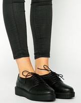 Thumbnail for your product : ASOS MIRA Creeper Lace Up Shoes