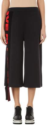 Stella McCartney Black Jersey Wide-leg Pants