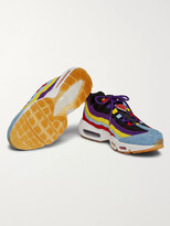 Thumbnail for your product : Nike Air Max 95 Sp Denim, Canvas And Mesh Sneakers