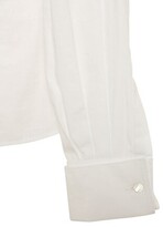 Thumbnail for your product : Philosophy di Lorenzo Serafini Cotton poplin shirt w/ bow collar