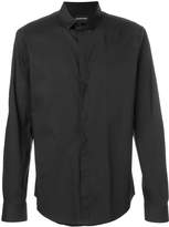 Thumbnail for your product : Emporio Armani classic curved hem shirt