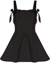 Thumbnail for your product : De La Vali Ibienca bow-embellished mini dress