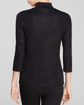 Thumbnail for your product : Bloomingdale's Grayse Diamond Stud Mock Neck Top Exclusive