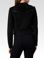 Thumbnail for your product : Paige Claris Jacket - Black Suede