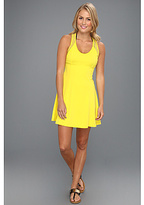 Thumbnail for your product : DKNY Bold Mix Racerback & Short Cover Up Dress W/ Mesh Detail