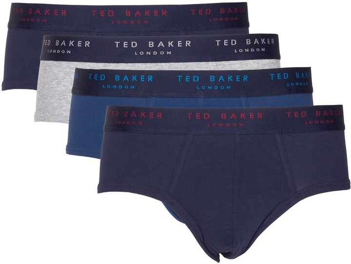 TED BAKER Underwear Men's Multipack Slips 4 Pack - ShopStyle Briefs