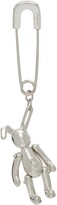 Thumbnail for your product : Ambush SSENSE Exclusive Silver Single Bunny Charm Earring