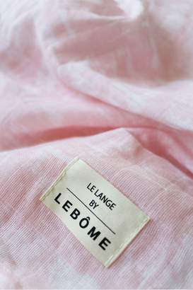 LEBÃ"ME LEBÃ"ME | Harlow Swaddle Tie Dye Effect Pink/White | L