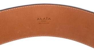 Alaia Leather Waist Belt
