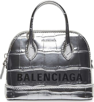 BALENCIAGA VILLE Casual Style 2WAY Leather Party Style Elegant Style Logo  (669814)