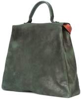 Thumbnail for your product : Cherevichkiotvichki contrast-strap satchel tote