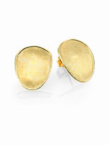 Thumbnail for your product : Marco Bicego Lunaria 18K Yellow Gold Small Button Earrings
