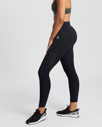 Unit Women's Black Tights - Control Active Leggings - Size One Size, 6 at The Iconic