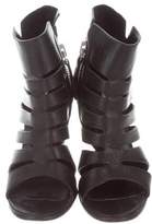 Thumbnail for your product : Camilla Skovgaard Leather Cage Ankle Boots