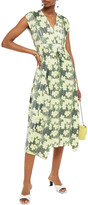 Thumbnail for your product : 3.1 Phillip Lim Pleated Floral-print Crepe Midi Dress
