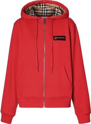 burberry sweatshirt red