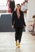 Thumbnail for your product : Koché Bead-embellished Cotton-blend Blazer - Womens - Black Multi