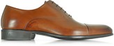 Thumbnail for your product : Moreschi Dublin Tan Calf Leather Oxford Shoes w/Rubber Sole