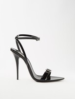 Thumbnail for your product : Saint Laurent Claude 110 Crystal-embellished Leather Sandals