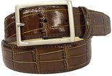 Thumbnail for your product : PGA TOUR Mens Croco Embossed Center Bar Buckle Belt