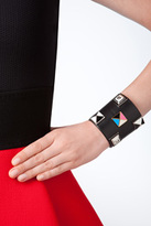 Thumbnail for your product : Delfina Delettrez Studded Leather Cuff