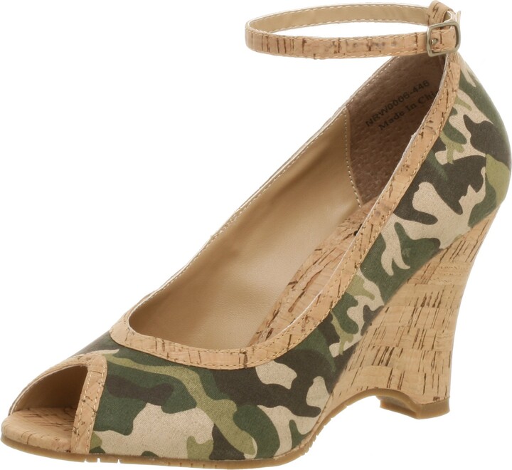Camouflage Wedge Shoes | Shop The Largest Collection | ShopStyle