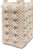Thumbnail for your product : Shrimps Antonia Faux-pearl Embellished Bag - Cream