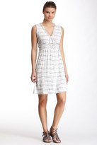 Thumbnail for your product : Max Studio V-Neck Sleeveless Printed Dress