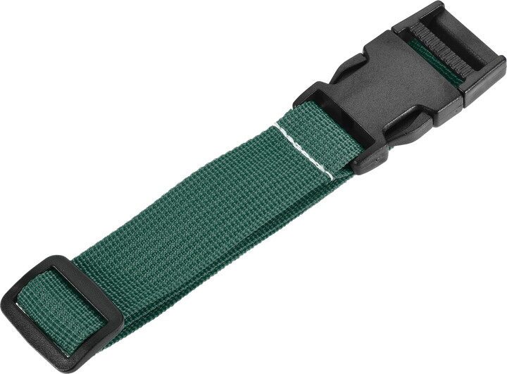 Unique Bargains Utility Strap with Buckle Adjustable Belt for Outdoor Bag Luggage Packing Light Green