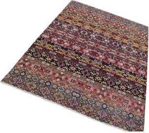 World Menagerie Cartley Oriental Handmade Hand-Knotted Rectangle 8'10\