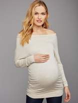Thumbnail for your product : A Pea in the Pod Off The Shoulder Maternity Tunic
