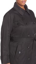 Thumbnail for your product : London Fog Plus Size Women's Double Breasted Trench Coat