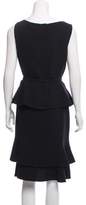 Thumbnail for your product : Oscar de la Renta Wool Knee-Length Dress w/ Tags