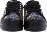 Thumbnail for your product : Carven Black Sequinned No Name Edition Sneakers