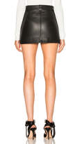 Thumbnail for your product : Dion Lee Leather Biker Mini Skirt