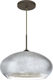 Ebern Designs Birkdale 1 - Light Single Dome Pendant