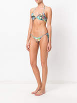 Thumbnail for your product : Ermanno Scervino tropical print bikini bottoms