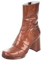 Thumbnail for your product : Amélie Pichard Nancy Metallic Ankle Boots w/ Tags