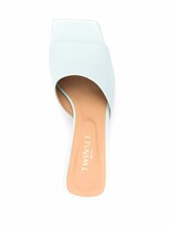 Thumbnail for your product : Twin-Set High-Heel Leather Mules