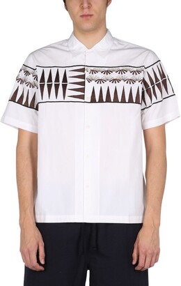 Universal Works Embroidered Short-Sleeved Shirt