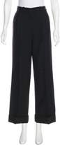 Thumbnail for your product : Chanel Wool & Mohair High-Rise Pants