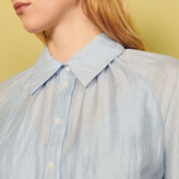 Thumbnail for your product : Sandro Linen shirt dress