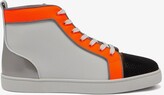 Thumbnail for your product : Christian Louboutin Louis Orlato Leather High-top Trainers
