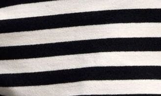 MANGO Stripe Crewneck Long Sleeve T-Shirt