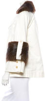 Thumbnail for your product : Nina Ricci Fur Trim Jacket