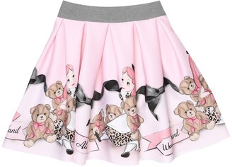MonnaLisa x Disney® Alice jersey skirt - ShopStyle