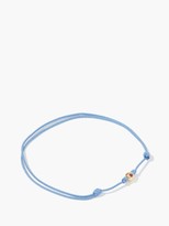 Thumbnail for your product : Luis Morais Ruby, 14kt Gold & Cord Bracelet - Blue
