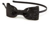 Thumbnail for your product : Cara Accessories Crystal Bow Headband