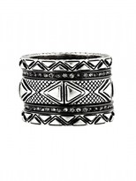 Thumbnail for your product : House Of Harlow Mesa Stack Rings Silver