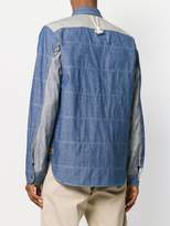 Thumbnail for your product : Junya Watanabe striped pocket shirt